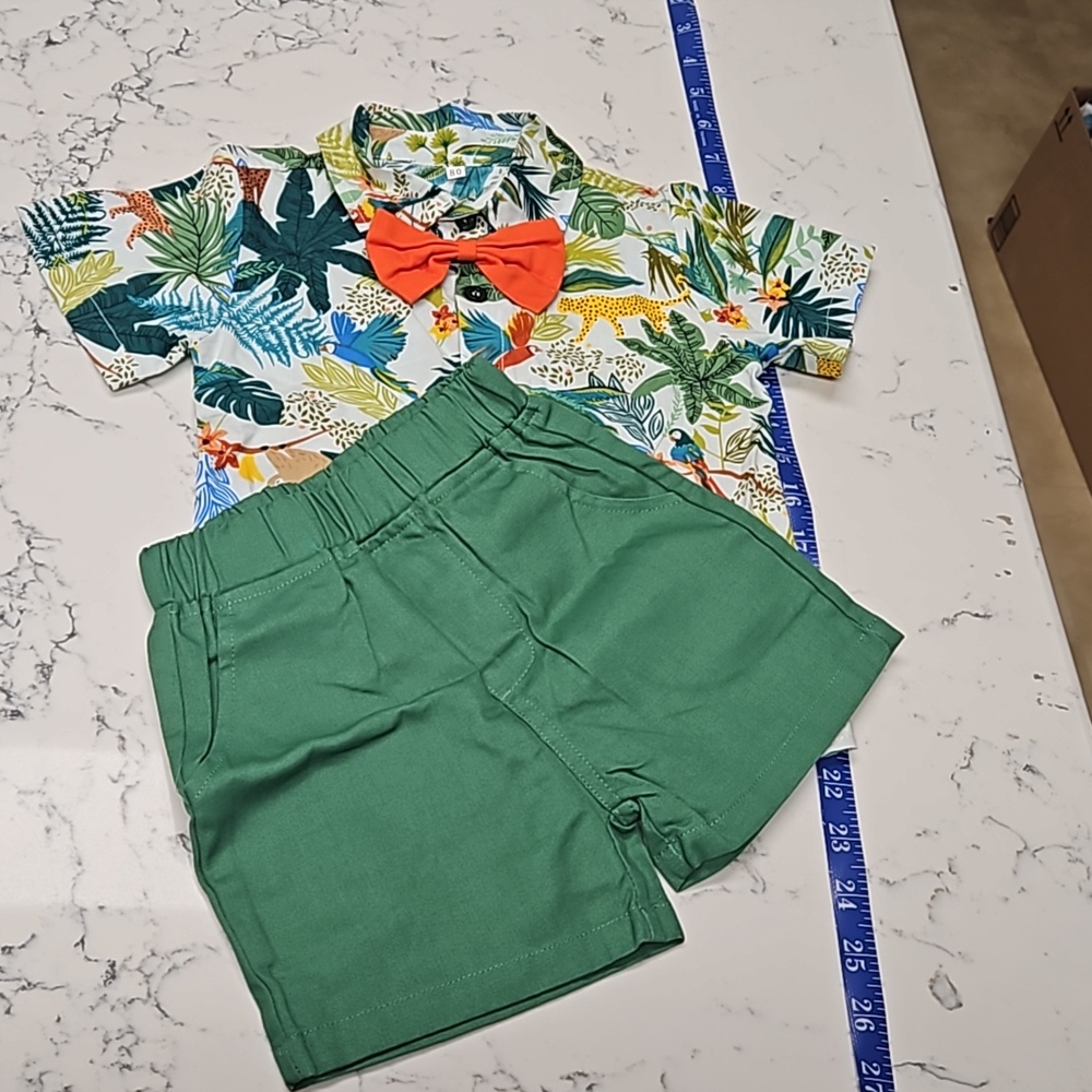 Baby Boy Short Set - Picture 5 of 6